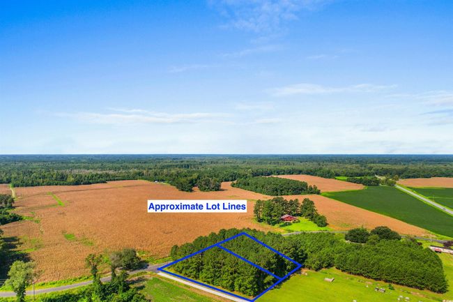 Overview of rural landscape featuring property parcel outlined | Image 5