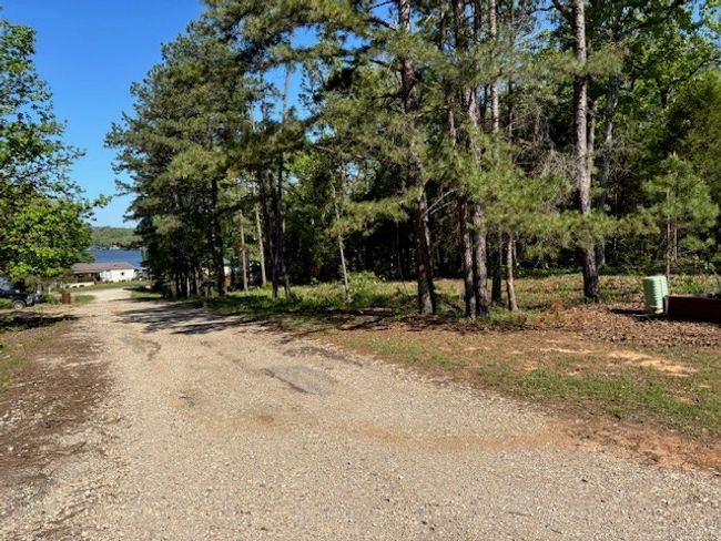 View from the road by house toward the water which is closer than it looks in photo. | Image 9