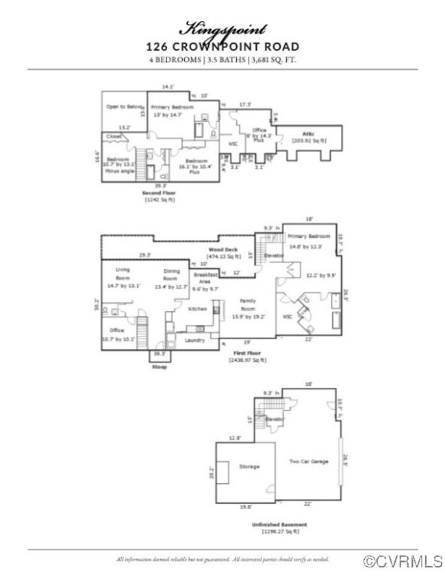 126 Crownpoint Rd, House other with 4 bedrooms, 4 bathrooms and null parking in Williamsburg VA | Image 50
