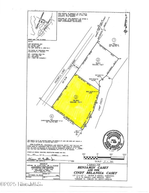 3-75 Hudnell Ln, Oriental, NC, 28571-4501 | Card Image