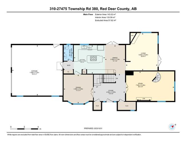 310 - 27475 Township Road 380, Home with 5 bedrooms, 3 bathrooms and 4 parking in Rural Red Deer County AB | Image 47