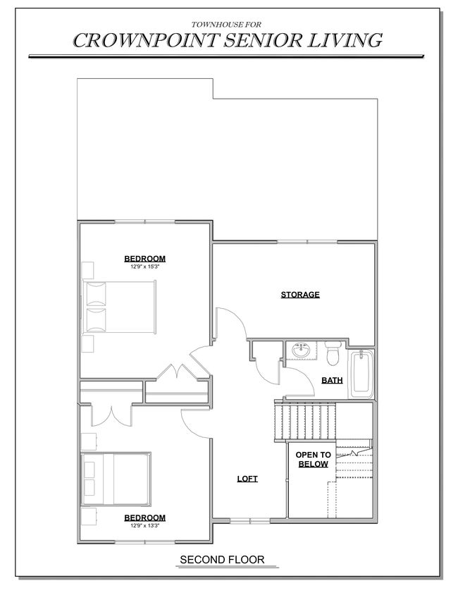 1524 Crownpoint Dr, Townhouse with 3 bedrooms, 2 bathrooms and null parking in Rockingham VA | Image 51
