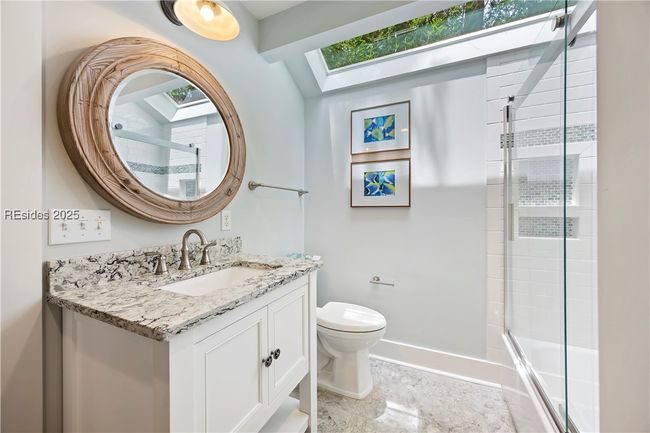 2nd Guest Bathroom with skylight | Image 46