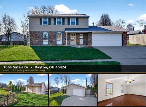 7064 Safari Dr, Huber Heights, OH, 45424-2361 | Card Image