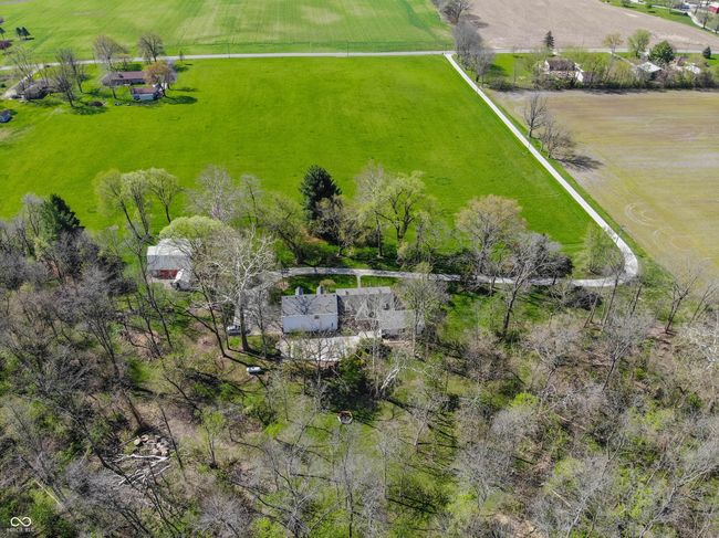 Birds eye view of the back of the property. | Image 20