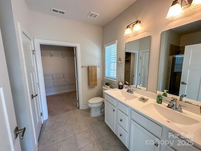 Primary bathroom with double sink vanity | Image 13