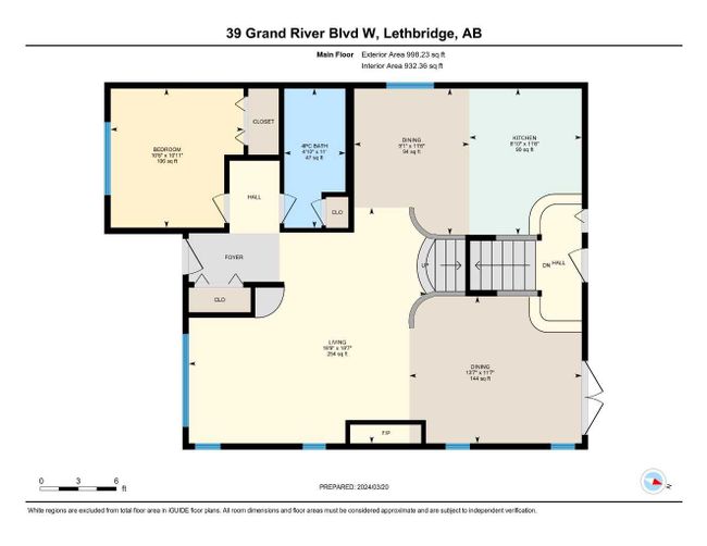39 Grand River Boulevard W, Home with 4 bedrooms, 3 bathrooms and 4 parking in Lethbridge AB | Image 37