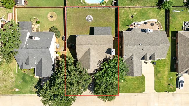 Aerial view of property's location featuring property parcel outlined | Image 28