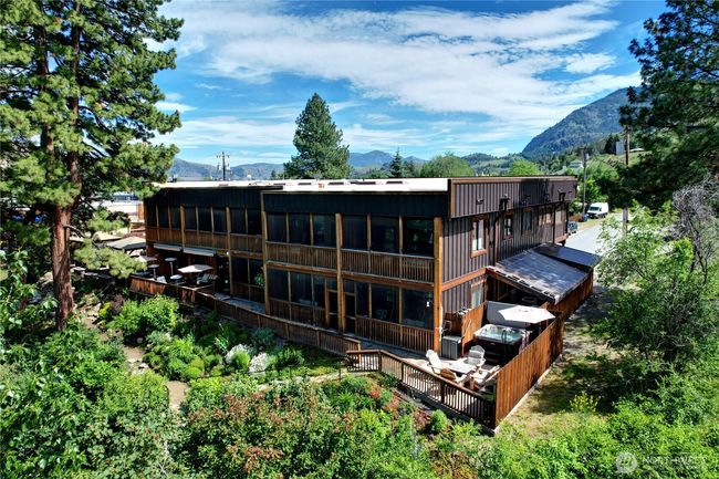 A view of the main lodge from Twisp River. | Image 4