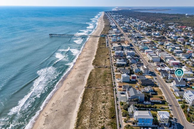 View looking South towards Kure Beach Pier and Fort Fisher | Image 72