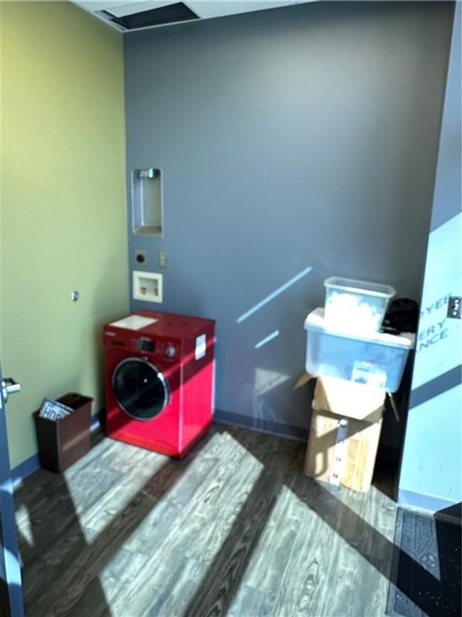 Bathroom with wood-type flooring | Image 13