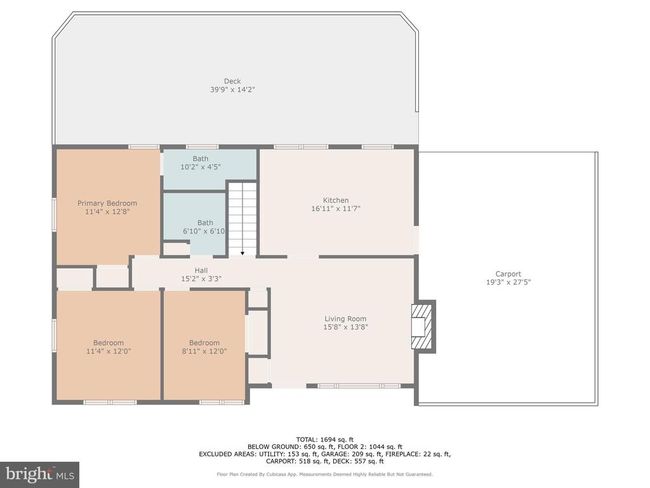 101 Harrell Rd, House other with 4 bedrooms, 2 bathrooms and null parking in FREDERICKSBURG VA | Image 67