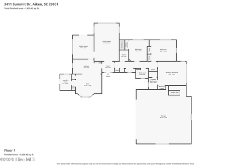3411 Hall Dr Sw, Aiken, SC, 29801-1803 | Card Image