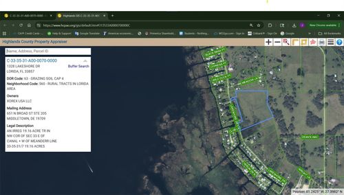 1328 Lakeshore Dr, LORIDA, FL, 33857-9748 | Card Image