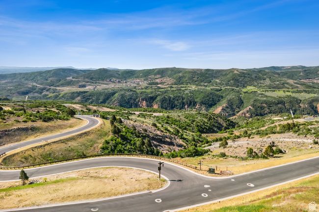 Drone / aerial view of a mountainous background | Image 10