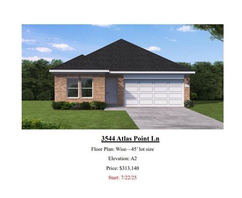 3544 Atlas Point Lane, Angleton, TX, 77515 | Card Image