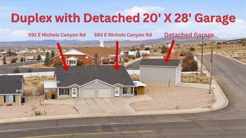 -rv-garage-591-593 E Nichols Canyon Rd, Cedar City, UT, 84721-4452 | Card Image