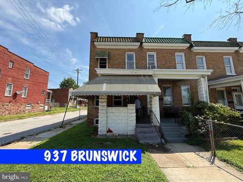 937 Brunswick Street, BALTIMORE, MD, 21223 | Card Image