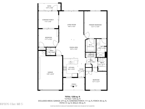 1036 Tideline Dr, Leland, NC, 28451-9494 | Card Image