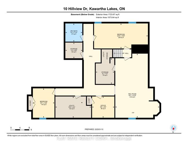 10 Hillview Dr, House other with 5 bedrooms, 3 bathrooms and 4 parking in Bobcaygeon ON | Image 32