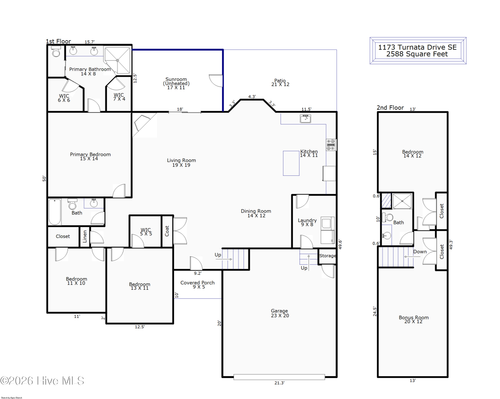 1173 Turnata Dr Se, Bolivia, NC, 28422-7412 | Card Image