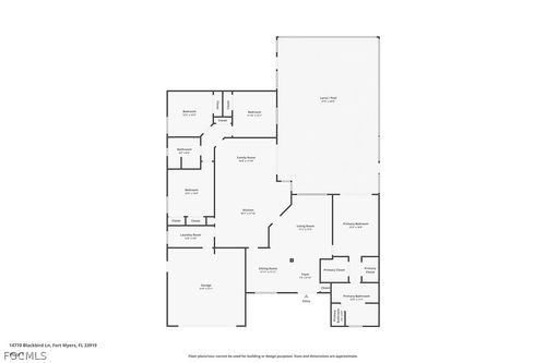 14770 Blackbird Ln, FORT MYERS, FL, 33919-8347 | Card Image