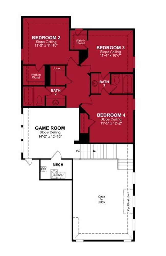 Beazer Homes Treeline Brazos floorplan. | Image 18
