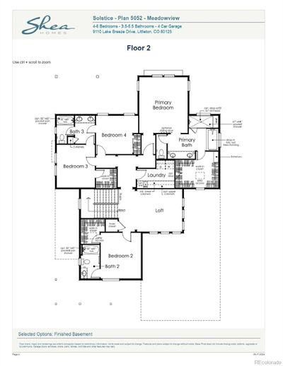 11206 Bright Sky Circle, House other with 5 bedrooms, 4 bathrooms and 4 parking in Littleton CO | Image 3