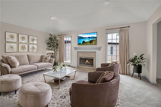 Living room is vacant & photo is staged for visual perspective only | Image 12