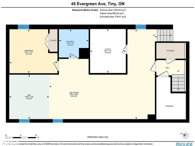 45 Evergreen Ave, House other with 4 bedrooms, 3 bathrooms and 10 parking in Tiny ON | Image 24