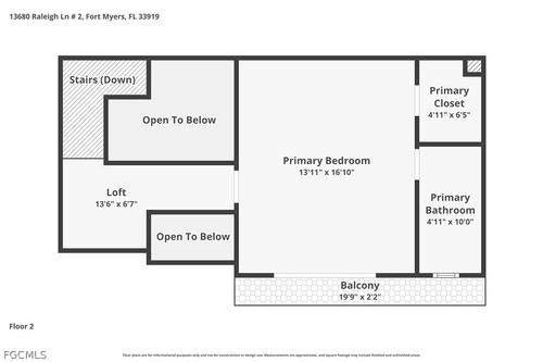 2-13680 Raleigh Ln, FORT MYERS, FL, 33919-6279 | Card Image