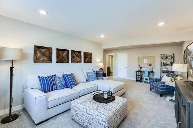 Amazing lower level finished in your new home. Colors and options will vary. | Image 12