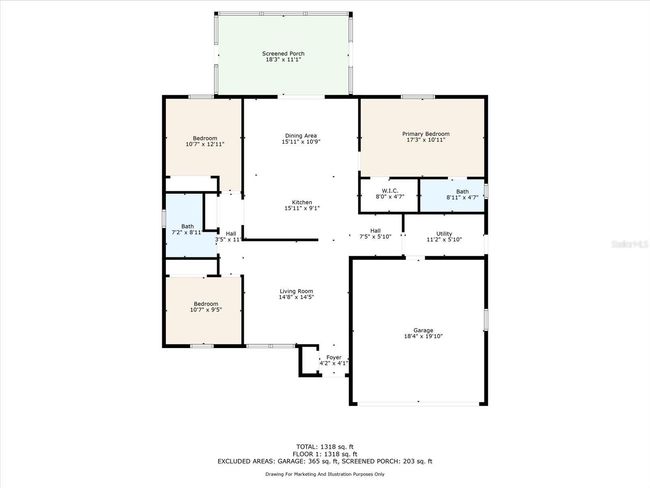 7097 Aberfeldy Ave N, House other with 3 bedrooms, 2 bathrooms and null parking in St Petersburg FL | Image 4