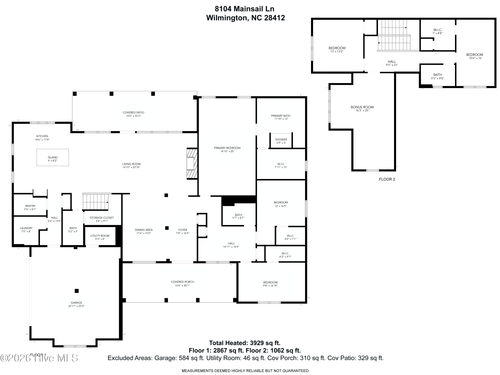 8104 Mainsail Ln, Wilmington, NC, 28412-3217 | Card Image