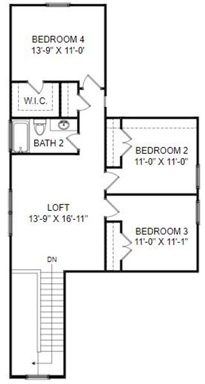 Cade Floorplan 2nd | Image 3