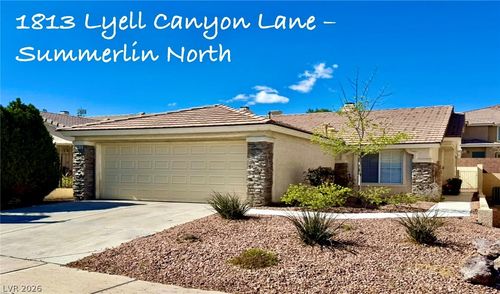 1813 Lyell Canyon Ln, Las Vegas, NV, 89134-6430 | Card Image