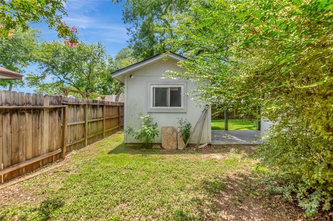 Storage shed for extra space. | Image 20
