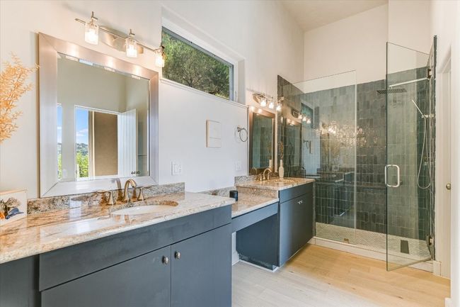Full bathroom with vanity, wood finished floors, and a shower​​‌​​​​‌​​‌‌​‌‌​​​‌‌​​‌‌​‌​​​​​‌ stall | Image 16