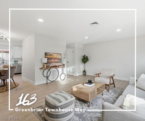 163 Greenbriar Townhouse Way, Las Vegas, NV, 89121-2407 | Card Image