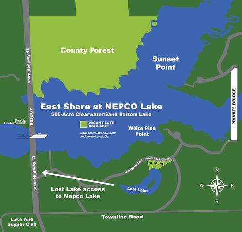 Lot 94 E Shore Trl, Wisconsin Rapids, WI, 54494 | Card Image