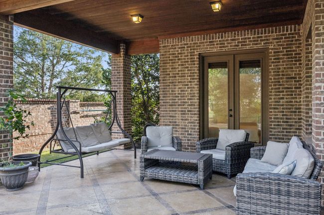 View of patio with french doors | Image 27