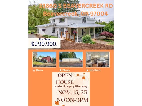23860 S Beavercreek Rd, Beavercreek, OR, 97004-9607 | Card Image