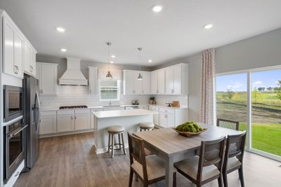 The gourmet kitchen in the Jordan floor plan. *photo of a model home, selections and finish will vary. | Image 2