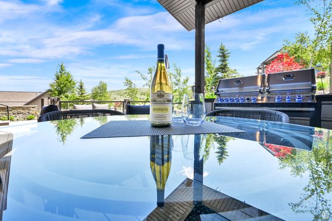 Exterior space featuring outdoor dining space | Image 63