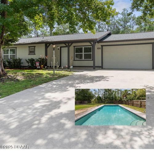 66 Pebble Beach Dr, PALM COAST, FL, 32164-7486 | Card Image