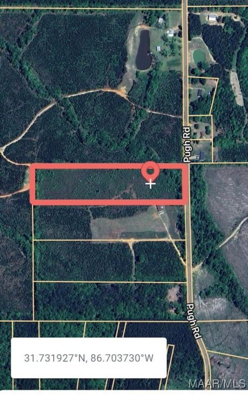 0 Pugh St, Georgiana, AL, 36033 | Card Image