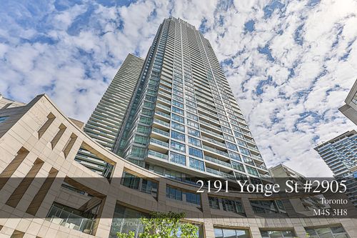 2905-2191 Yonge St, Toronto, ON, M4S3H8 | Card Image