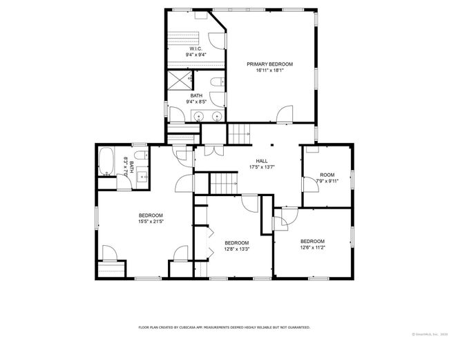 Floor plan for the second floor. | Image 33