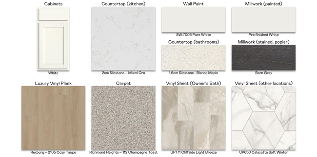 Interior color package of home. | Image 25