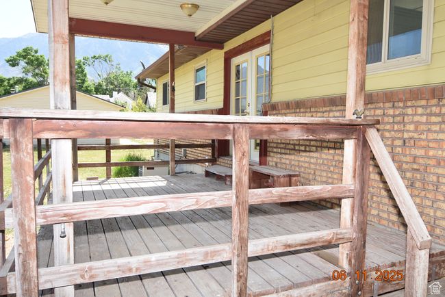 Wooden deck with french doors | Image 20